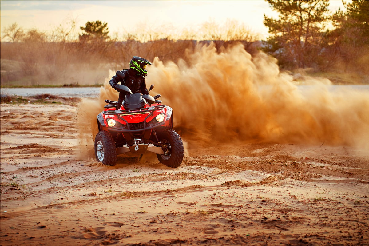 Cross-Country Quad Bike Race